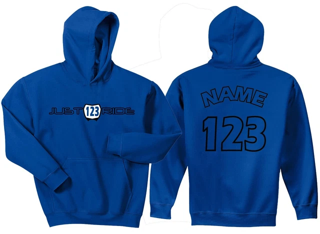 KTM Replica Team Zip Hoodie Sweatshirt X-Small Orange/Navy