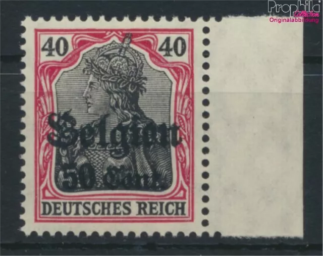 Briefmarken Dt. Landespost in Belgien 1916 Mi 20b I postfrisch (9775114