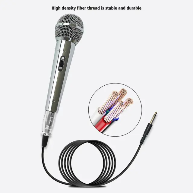 Microphone filaire professionnel de microphone de karaoké pour la