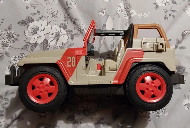Jurassic world jeep wrangler raptor deals attack rc