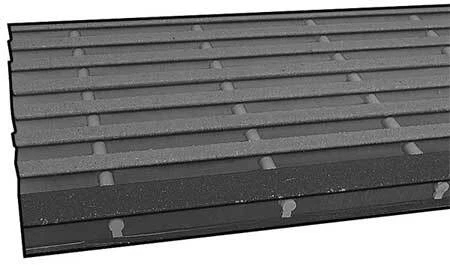 Fibergrate 873300 Stair Tread,Isofr,1 X 10 1/2 In,2 Ft