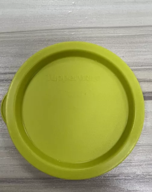 Replacement Tupperware Lid #4922A-13 Yellow 3.25” New But With A Small Indent