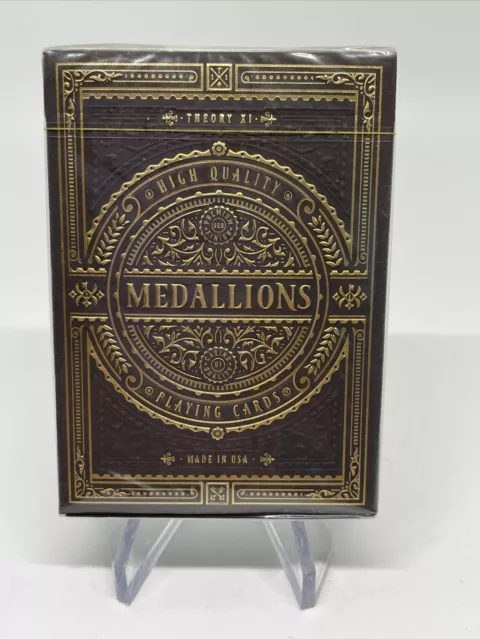 Medallion Playing Cards Deck by Theory 11 New Sealed