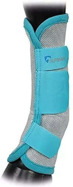 Shires Equestrian Equine Horse Airflow Turnout Socks Fly Boots Pack of 4 2