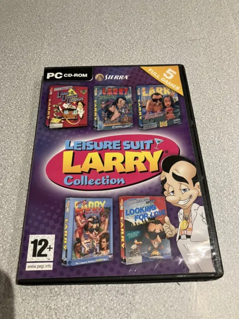 Leisure Suit Larry Collection 5 Games Sierra Cd Rom Win PC 1987 - 93 , Free P&p