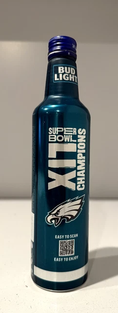PHILADELPHIA EAGLES SUPER Bowl LIX Bud Light Commemorative Bottle $11. ...