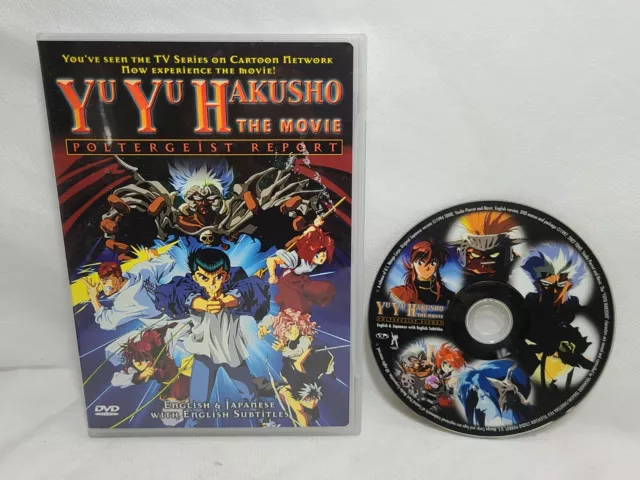 VHS Yu Yu Hakusho: Poltergeist Report(Legendado)