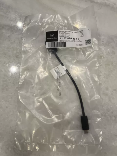 New Genuine OEM Mercedes Benz USB-C Adapter Media Interface Cable A1778202901