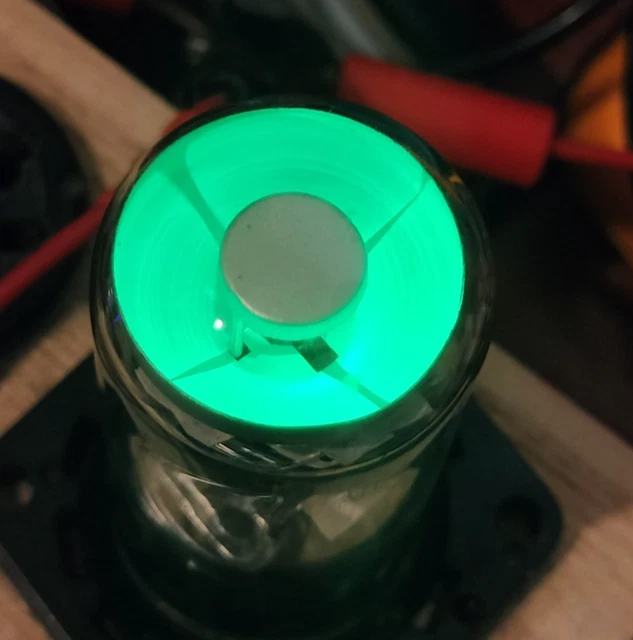 Tube Ampli Lampe Années 60 Tube électronique EL33 / 6P25 Zaerix - NOS (New Old Stock) Des Années 60/70 Tube Inox 76 Mm - Foto 9