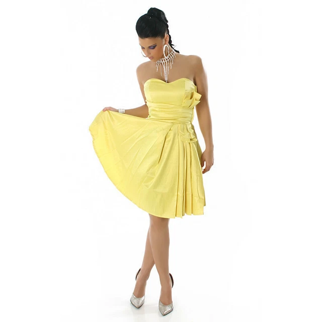 Abito in tulle a linea A con chiusura a lacci sul retro – IT