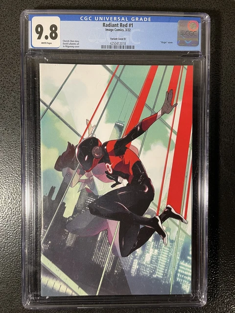 Radiant Red 1 Cover D Migyeong Virgin Variant CGC 9.8 Image Comics