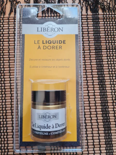 LIBERON Liquide à dorer -s'utilise a L'intérieur et à L'xterieur COMPIÈGNE  30mL