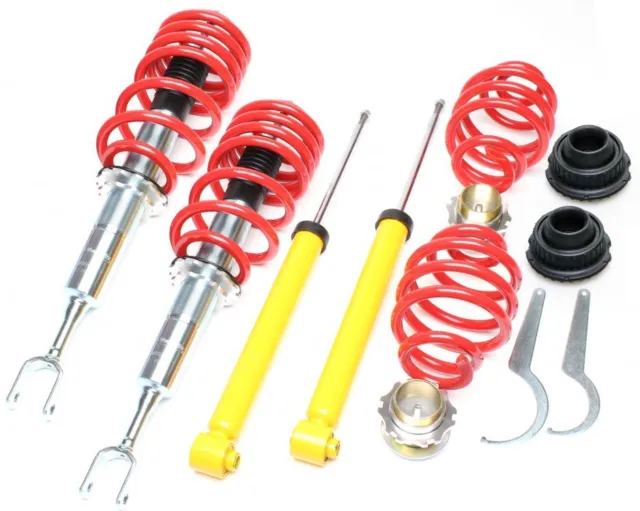 Ta Technix Coilovers 2X Front-Strut-Bearing For Seat Exeo 3R Adjustable + Tuv
