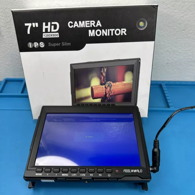 FEELWORLD FW759 Field Monitor 7 inch IPS 1280x800 4K HDMI for DSLR Video Camera FEELWORLD FW759 Field Monitor 7 inch IPS 1280x800 4K HDMI for DSLR Video Camera