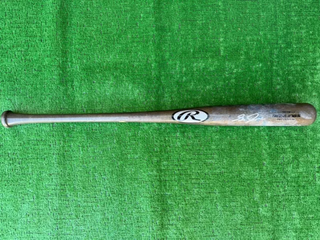 Milwaukee Brewers Sal Frelick Autographed  Game Used Baseball Bat