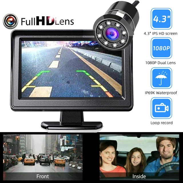 Backup Camera Kit - Reversing Camera Kits 4.3" Car Rear View Mirror - View #5