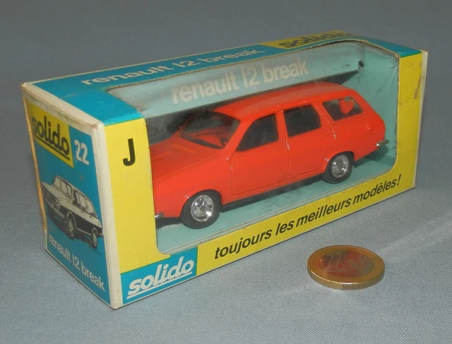 Renault 12 Break Ambulance Solido 1/43 - Etoile Auto49