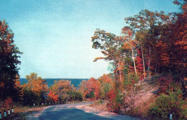 Scenic Highway West Ossipee New Hampshire Postcard K-5582 Unposted