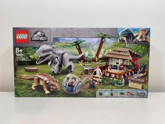 LEGO JURASSIC WORLD 75941 Indominus rex vs. Ankylosaurus BRAND NEW and ...