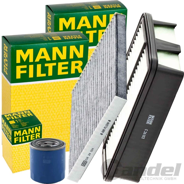 MANN FILTER INSPEKTIONSPAKET passend für HYUNDAI ix35 LM EL ELH KIA SPORTAGE SL