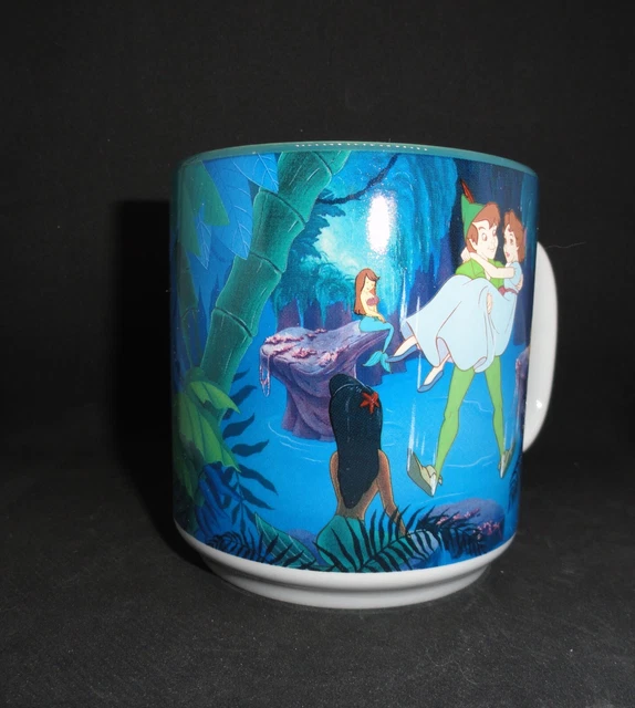 CLASSIC DISNEY STORE Mug Featuring Peter Pan and Wendy and Tinkerbell £