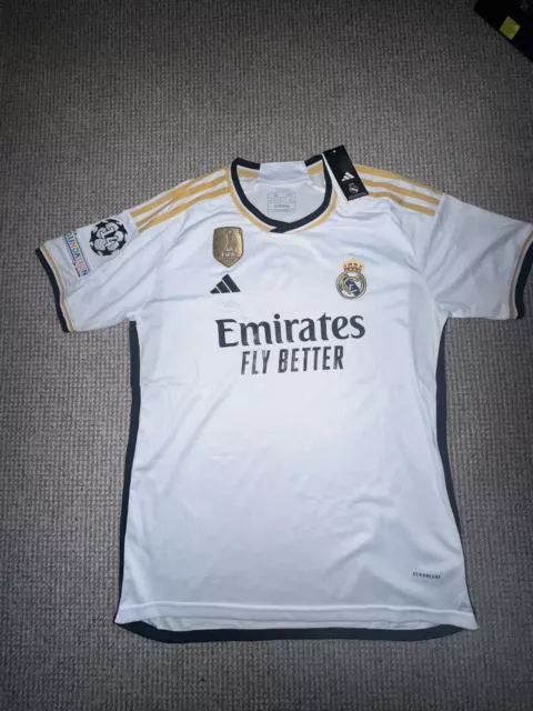 BELLINGHAM 23/24 REAL MADRID Home Football Shirt Size XL | New With Tags |