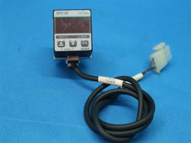 ASM Eagle60 Sunx DP2-20 DP220 Pressure Sensor -101.3kPa