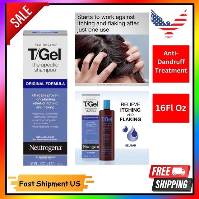 NEUTROGENA TGEL THERAPEUTIC Shampoo Original Formula Instant Treatment