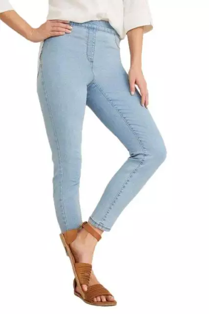 Capture - Womens Jeans - Blue Jeggings - Cotton Leggings - Denim Work Clothes