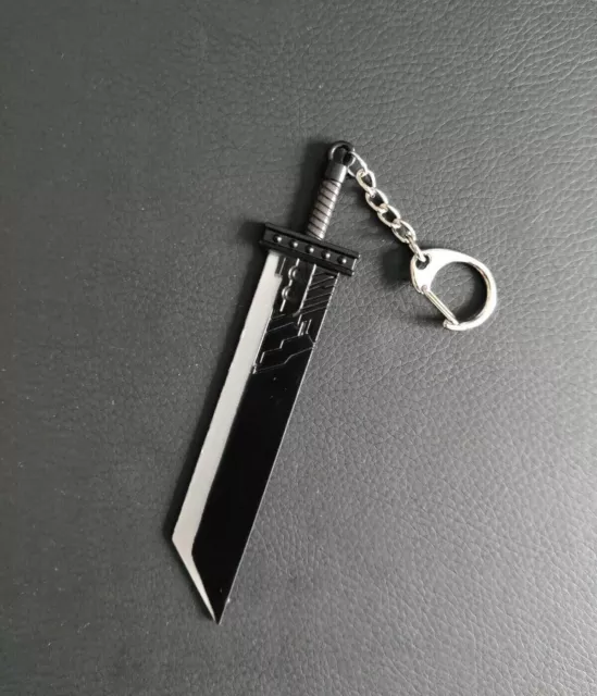 Final Fantasy 7 Rebirth Cloud Strife Buster Sword Keyring Keychain - New