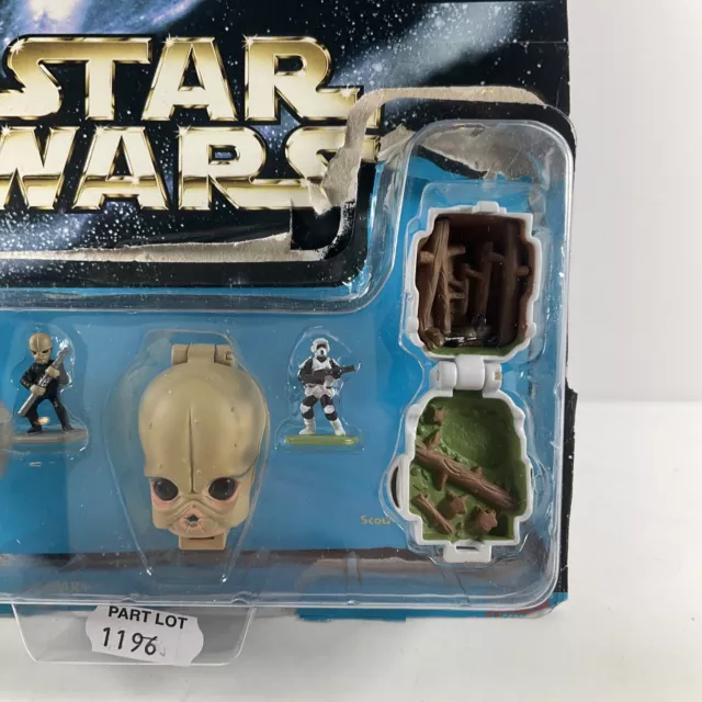 Star Wars Micro Machines Mini Cabeza Colección IV Figura Juguete Set - (Babero 3