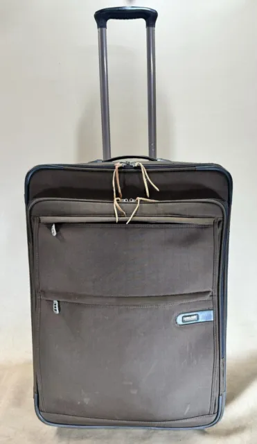 Kirkland Signature Duramax 26” Upright Expandable Wheeled Large Suitcase