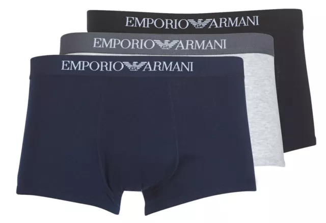 Men's Emporio Armani 3 Pack Boxer shorts