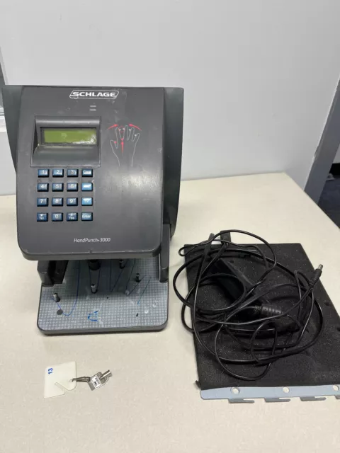 Schlage/ IR Recognition Systems Biometric Handpunch HP-3000E Ethernet! REDUCED