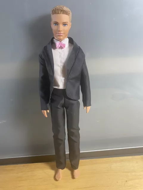 Barbie ken fairytale groom doll in tuxedo deals