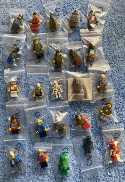 Lego - 25 minifiguras de castillo