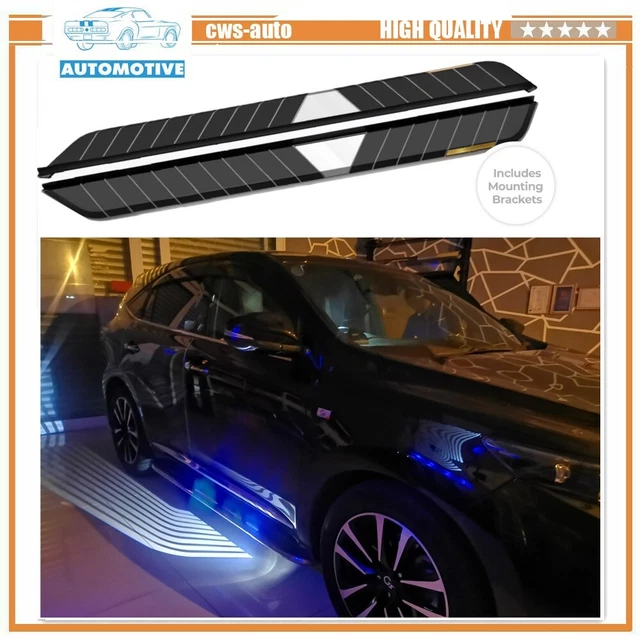 RUNNING BOARDS FITS For Hyundai Santa Cruz 20222024 Side Step with LED