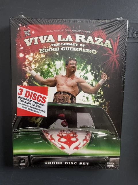 NEW WWE VIVA La Raza The Legacy Of Eddie Guerrero 3 Disc DVD Set