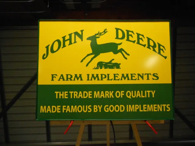 John Deere Lighted Sign