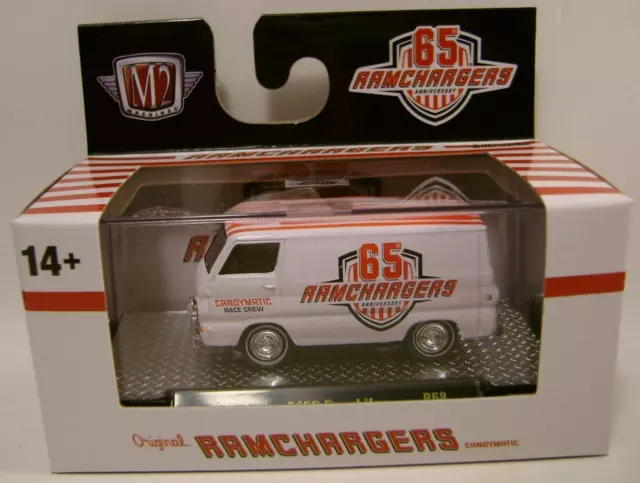 1964 '64 A100 Panel Van Ramchargers Detroit Muscle R68 M2 Machines Diecast 2023