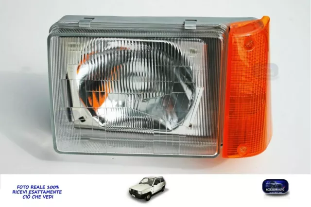 Faro Sinistro Anteriore per  Panda 4x4 Country Club luce fanale fanali anteriori