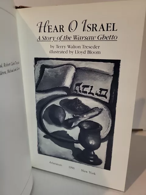 Hear O Israel A Story of the Warsaw Ghetto Holocaust by Terry Walton Treseder 2