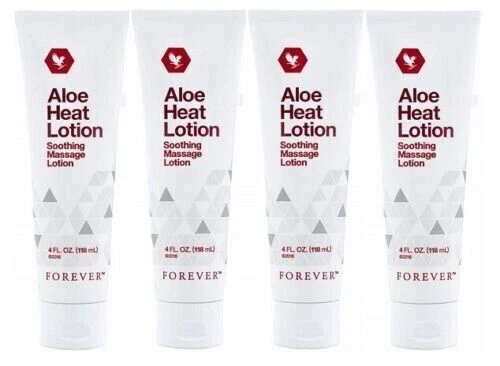 FOREVER LIVING ALOE Heat Lotion pour tous les types de douleur, 118 ml