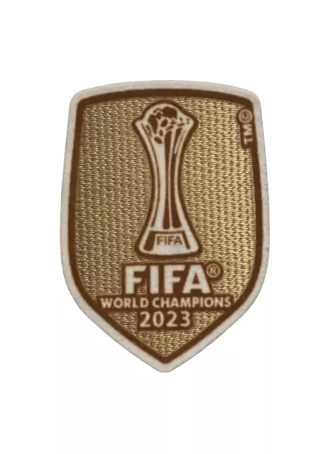 Club World Cup Champions 2023 Manchester City Patch Badge - IN STOCK