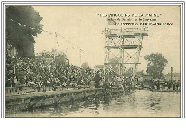 94.Le Perreux.neuilly Plaisance.""""Les Pingouins De La Marne"""".Societe De Na