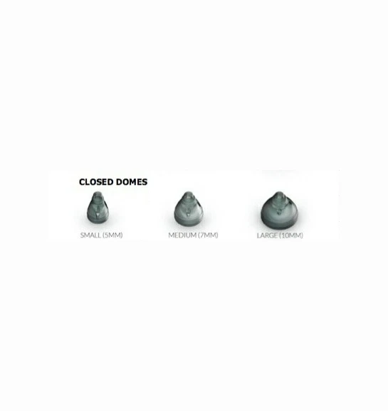 PHONAK HEARING AID Domes Variety Pack Closed Small Medium Large Unitron