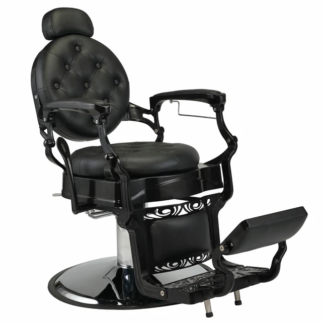Vintage Heavy Hydraulic Duty Barber Chair Recline Styling Beauty Salon Equipment Vintage Heavy Hydraulic Duty Barber Chair Recline Styling Beauty Salon Equipment
