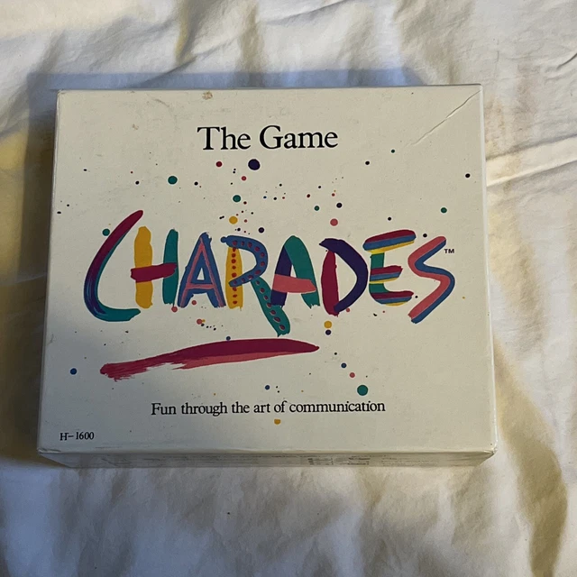 VINTAGE 1985 THE Game Charades H1600 80’s Board Game £14.63 PicClick UK