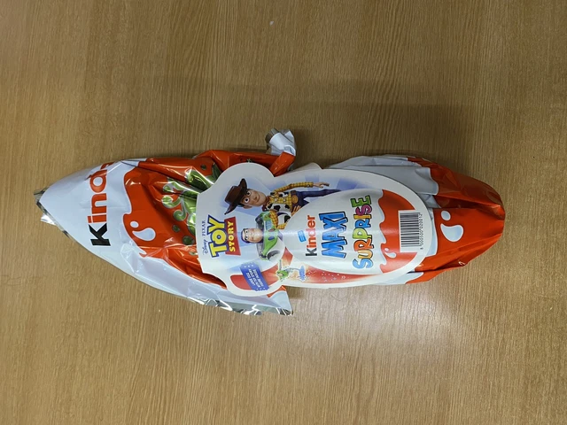 KINDER EASTER EGG Huge Maxi Flame Surprise Disney Toy Story 2021