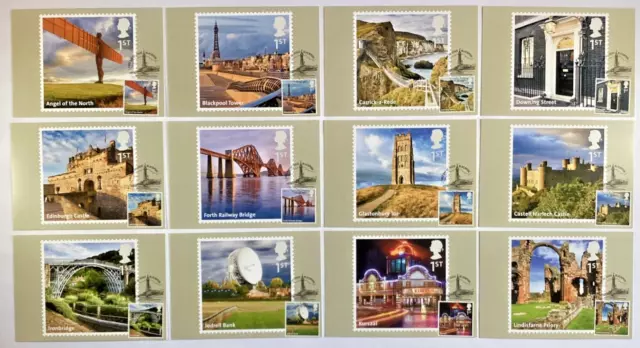 PHQ Postcards 2011 Set 356 - UK A-Z: Part 1 - Front FDI / Blackpool SHS - Lot 1
